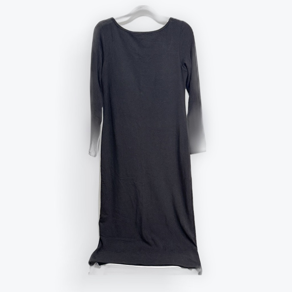 OGL Sporty Black Long Sleeve Dress